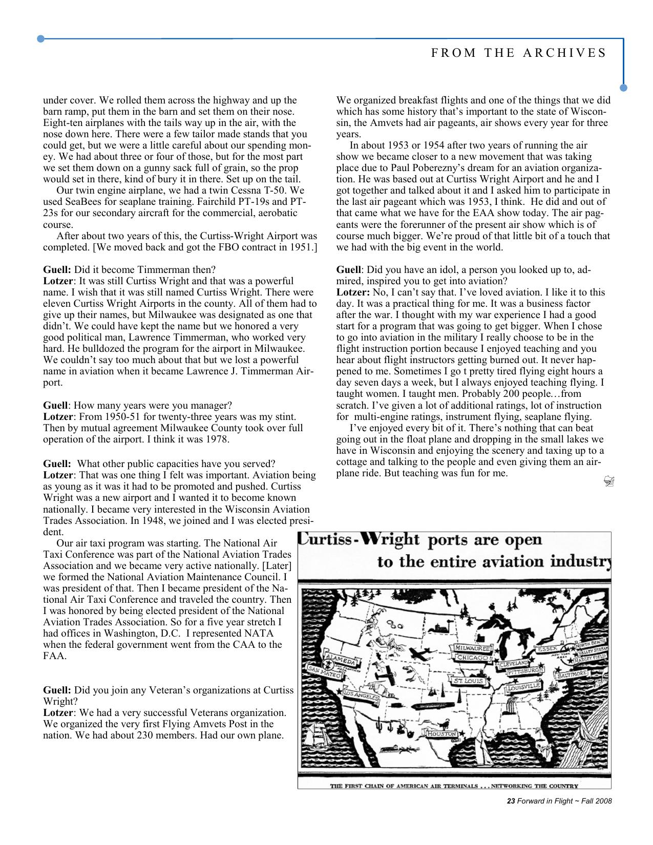 Forward in Flight - Fall 2008 -  Page23