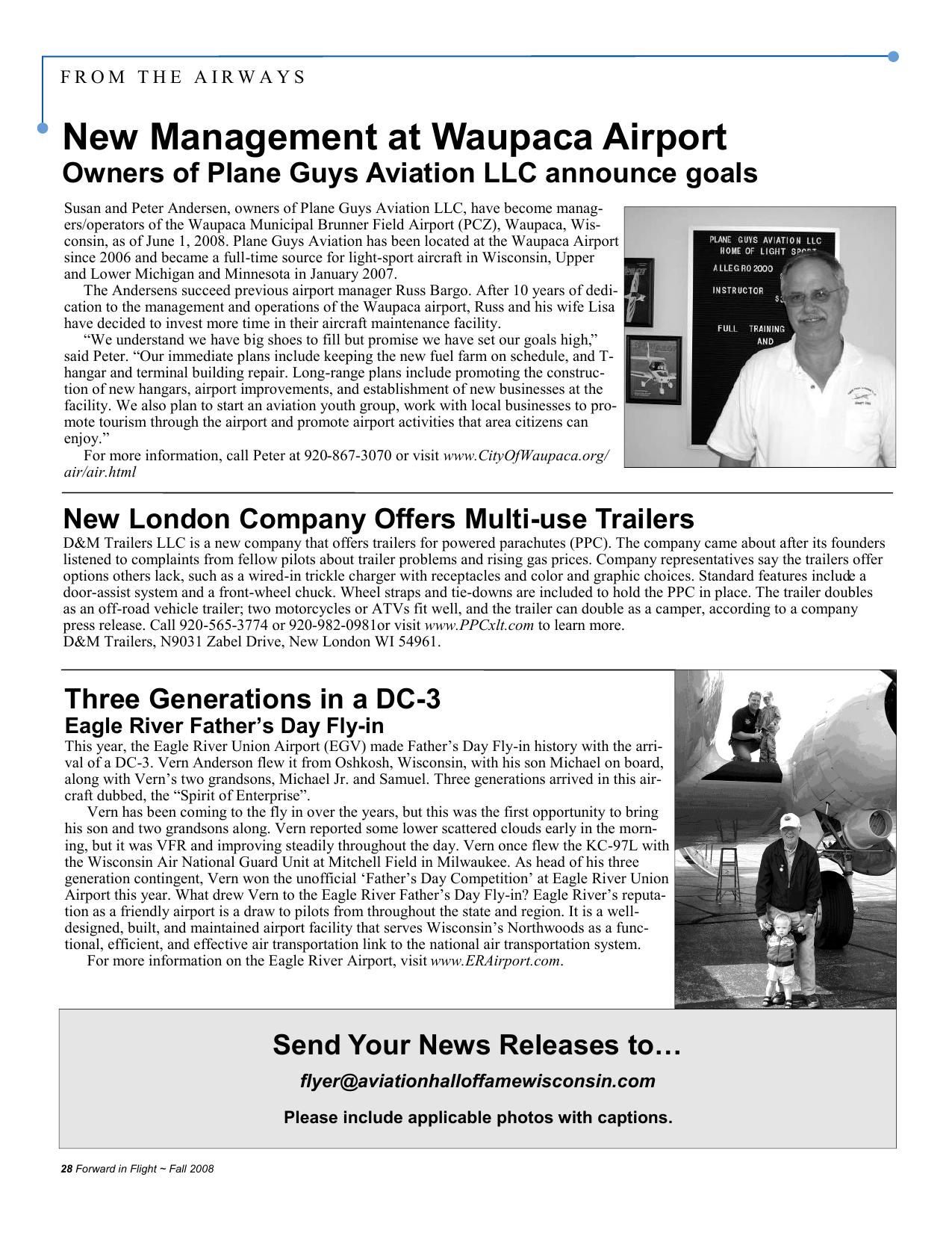 Forward in Flight - Fall 2008 -  Page28