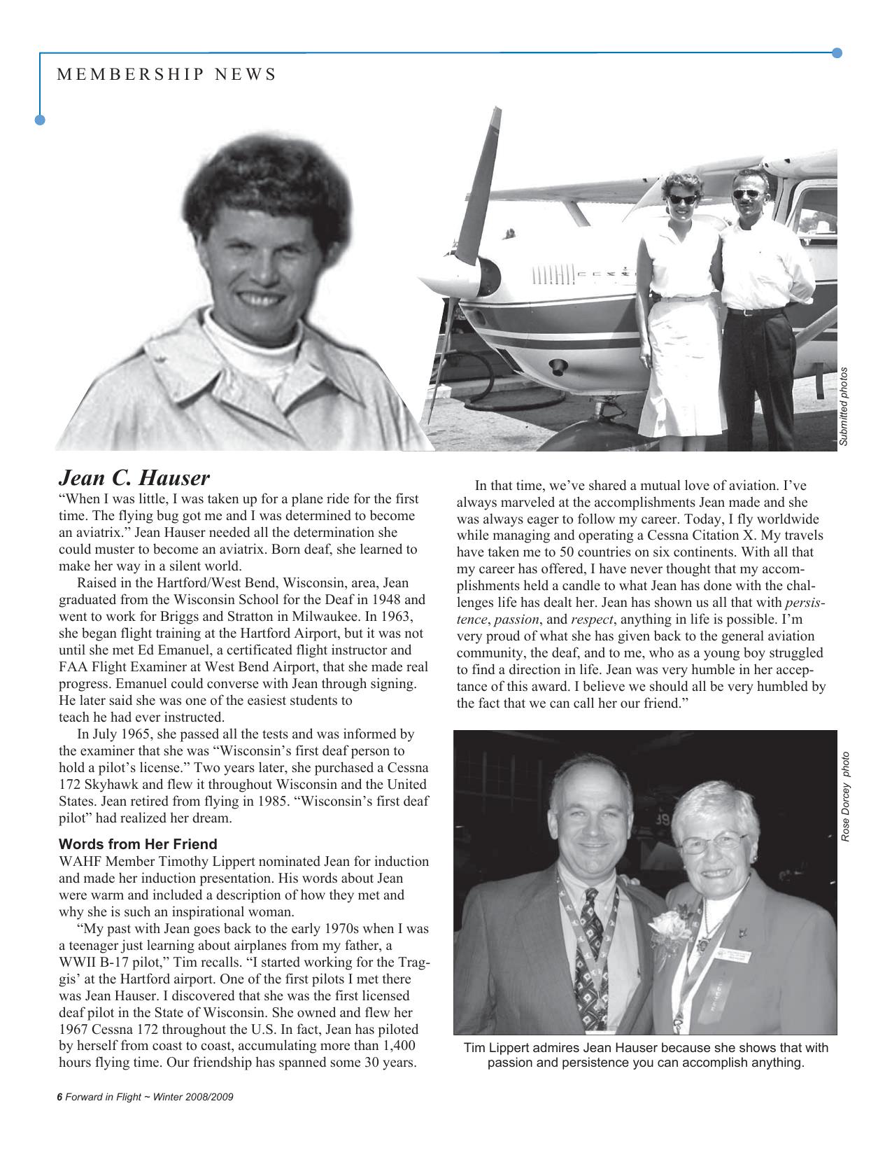 Forward in Flight - Winter 2008 -  Page6