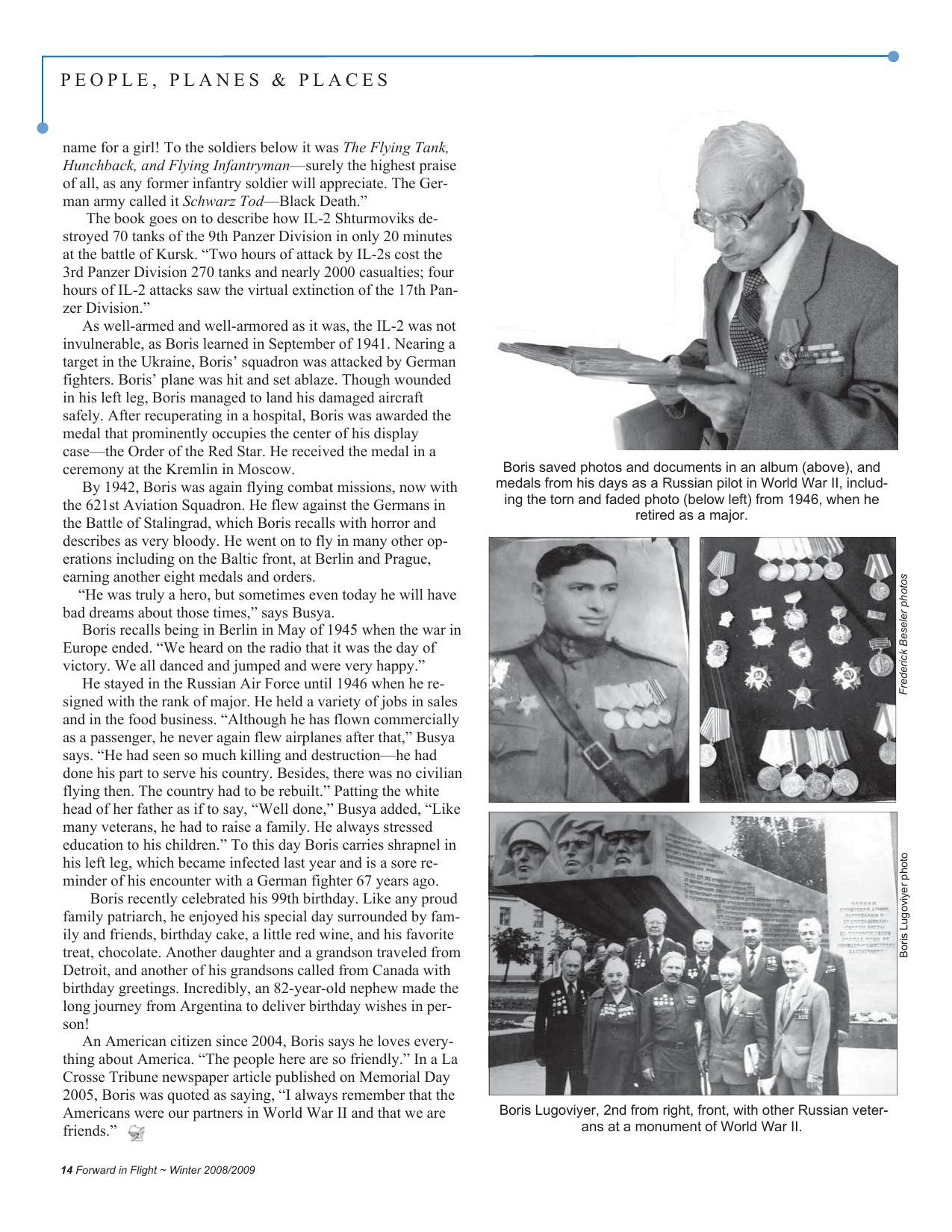 Forward in Flight - Winter 2008 -  Page14