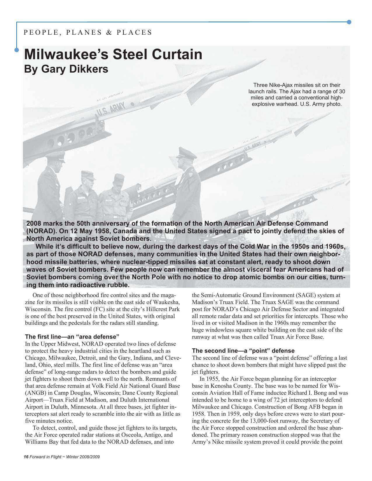 Forward in Flight - Winter 2008 -  Page16