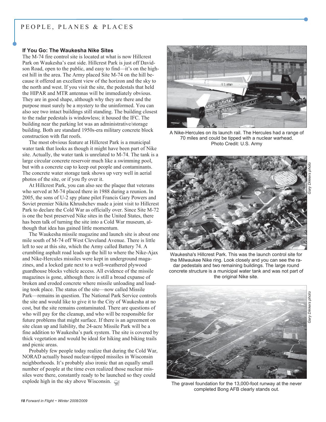 Forward in Flight - Winter 2008 -  Page18