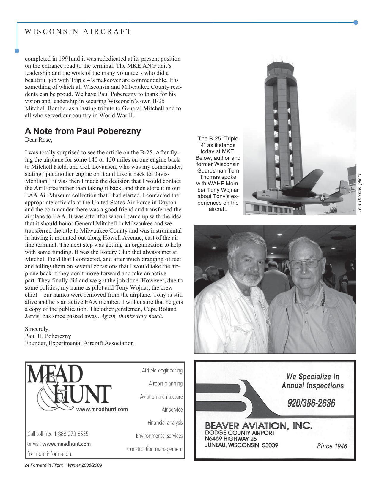 Forward in Flight - Winter 2008 -  Page24