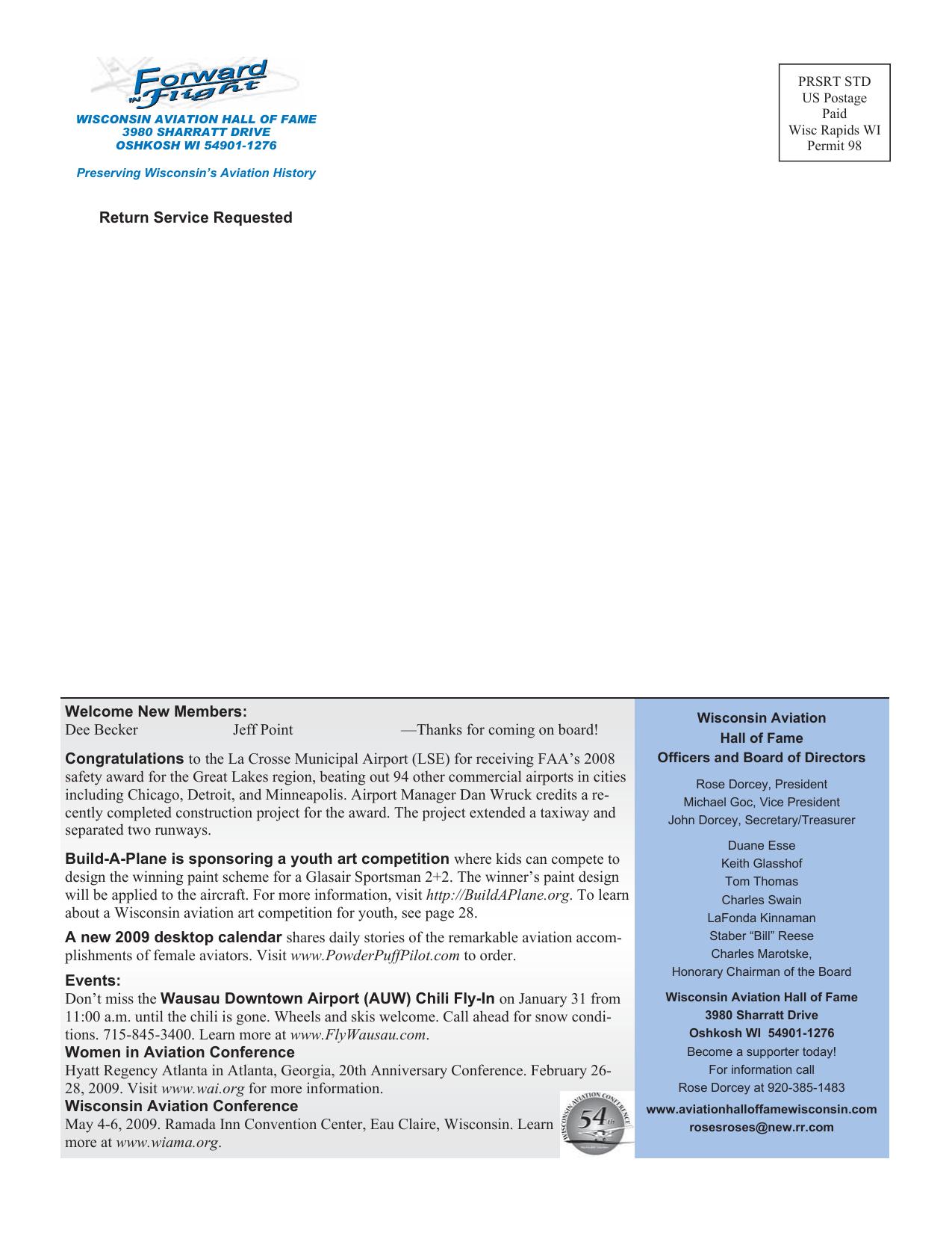 Forward in Flight - Winter 2008 -  Page32