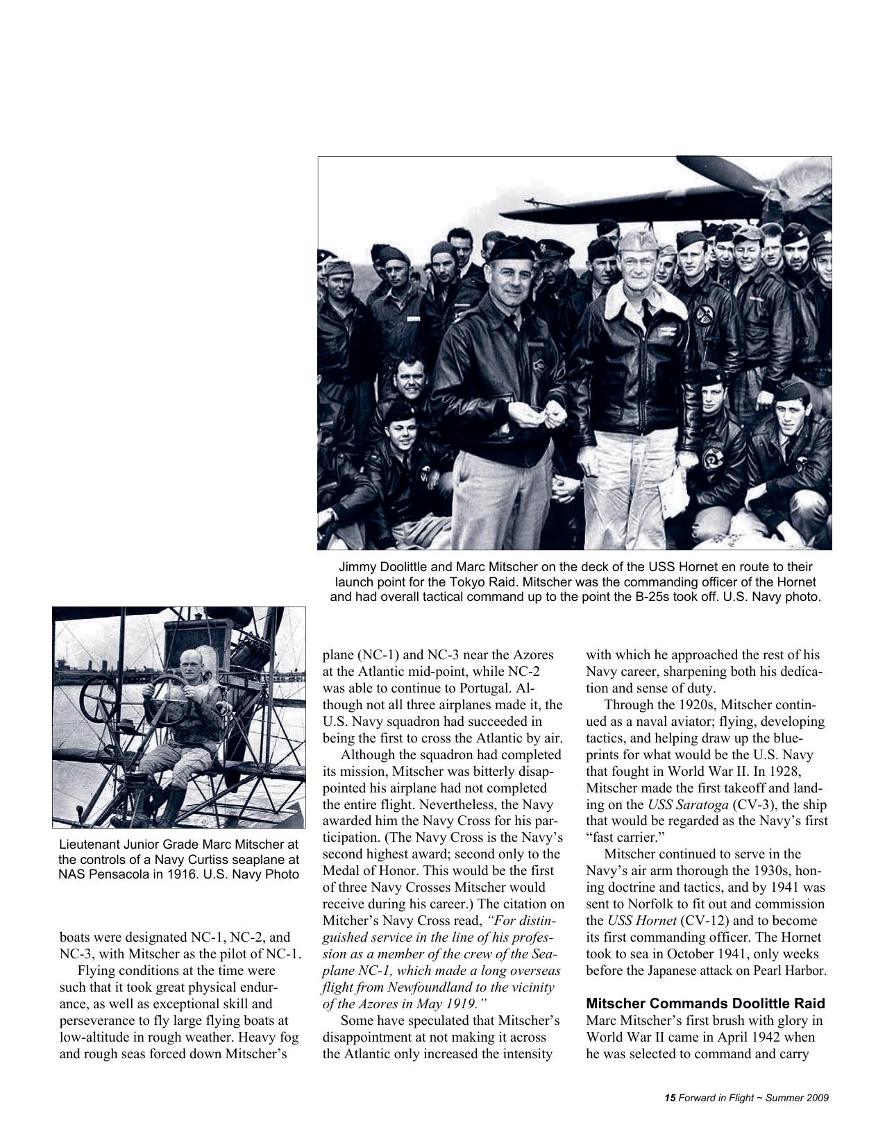 Forward in Flight - Summer 2009 -  Page15