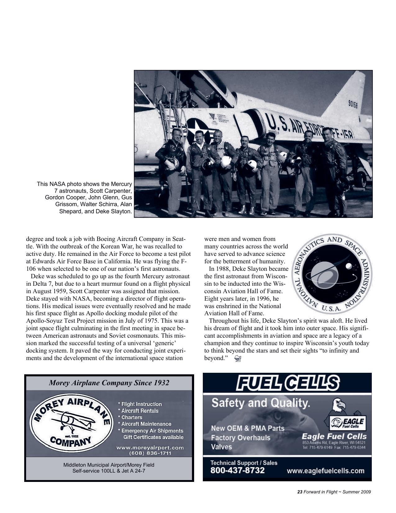 Forward in Flight - Summer 2009 -  Page23