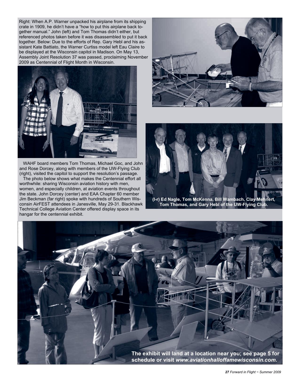 Forward in Flight - Summer 2009 -  Page27